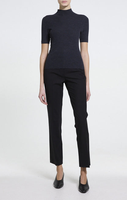 Leenda Regal Merino Sweater New Pestle Melange - Theory Women