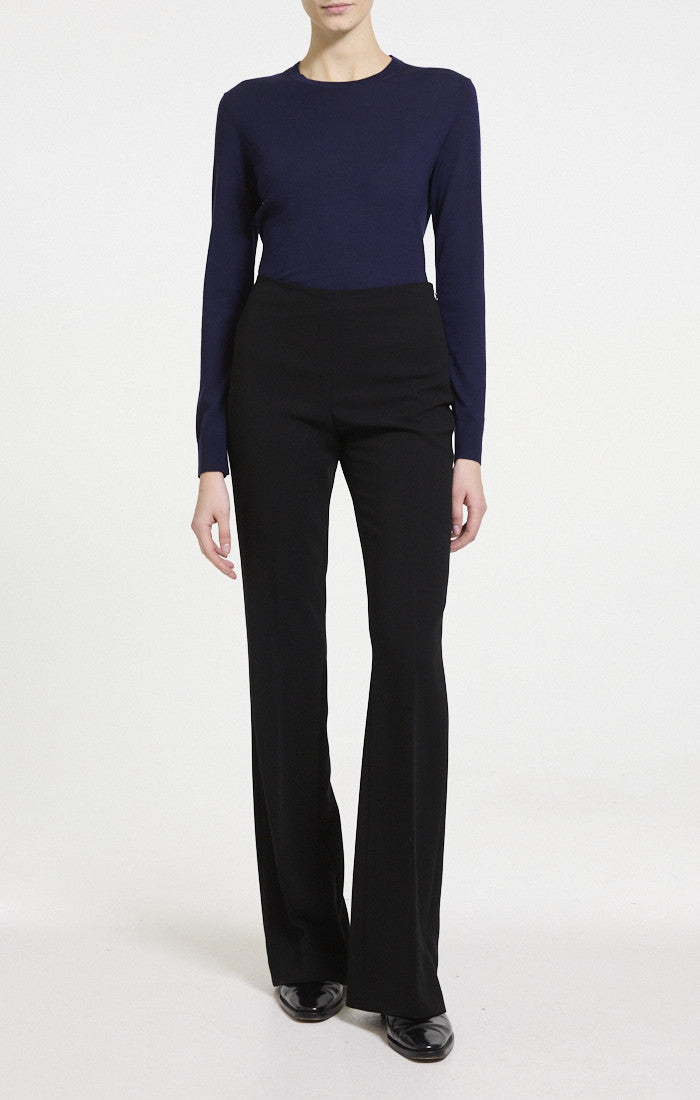 Demitria Pant Essential Crepe Black - Theory Women