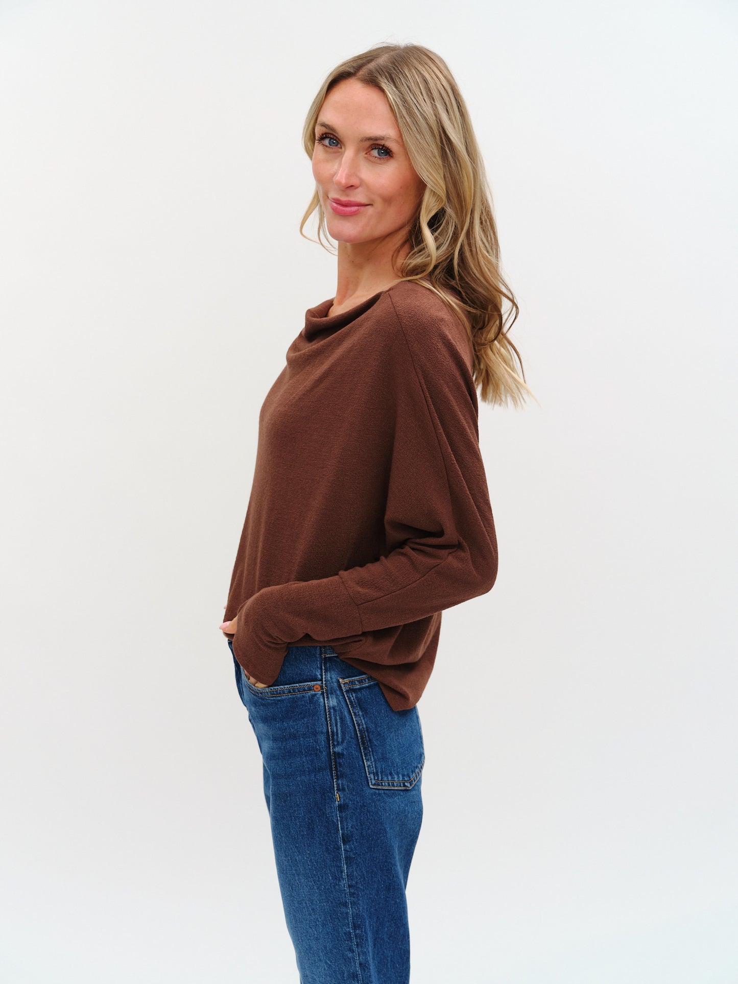 The Anywhere Top Chestnut - Six Fifty Clothing