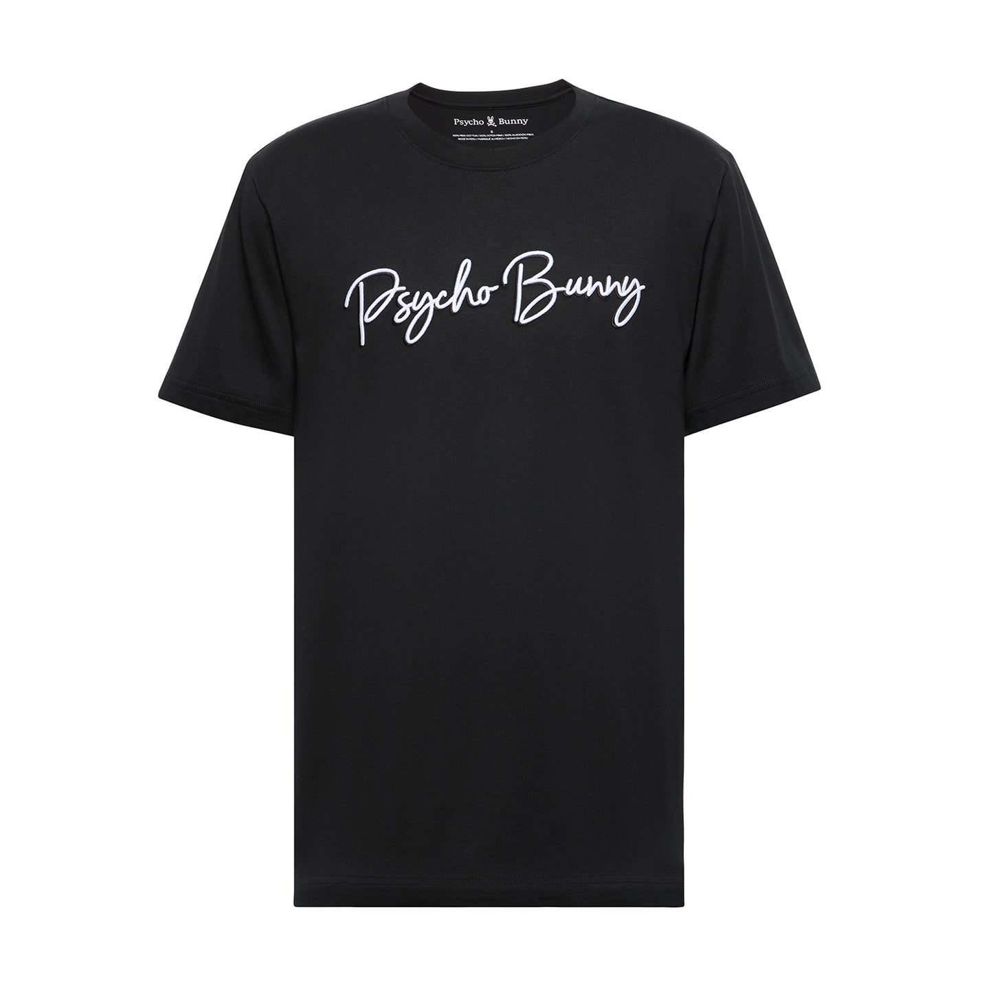 Mens Genesee Graphic Tee Black - Psycho Bunny