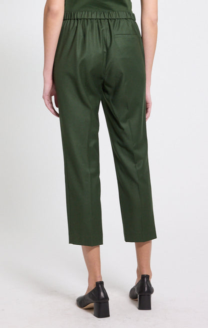 Treeca Pull-On Pant Sleek Flannel Ivy - Theory Women