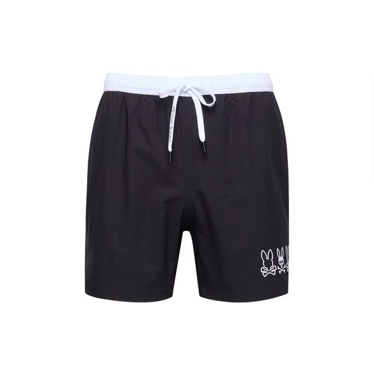 Romeo Hydrochromic Swim Trunk Black - Psycho Bunny