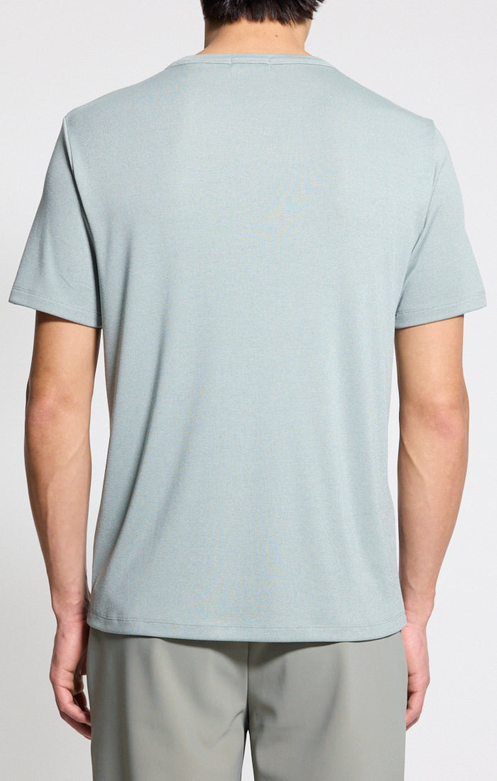 Essential Tee Anemone Modal Jersey Willow Green - Theory Men