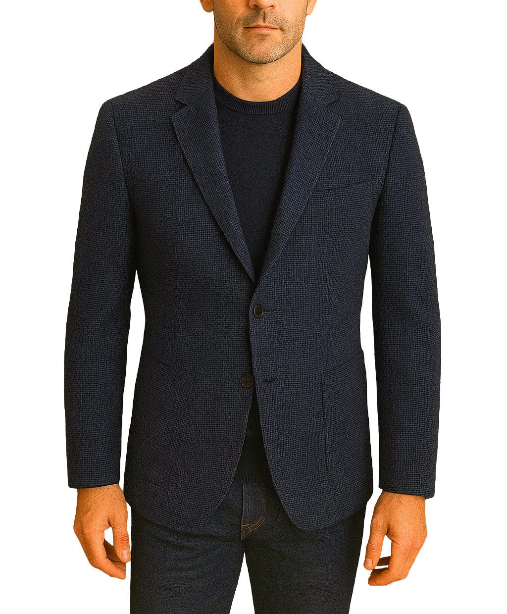 Allen Jacket Oiled Blue - John Varvatos