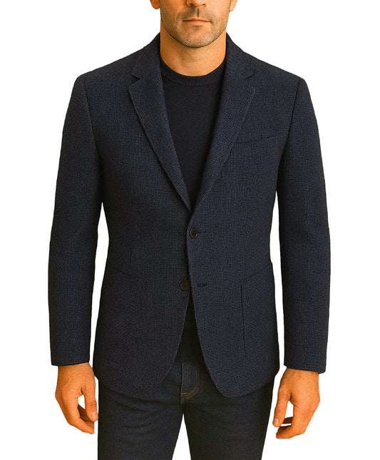 Allen Jacket Oiled Blue - John Varvatos