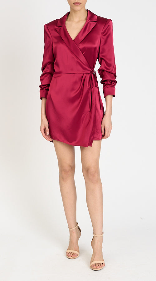 Sabina Dress Beet Red - Cinq à Sept