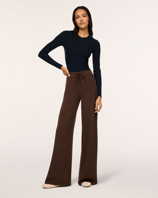 Airessentials Wide Leg Pant Umber Root - SPANX