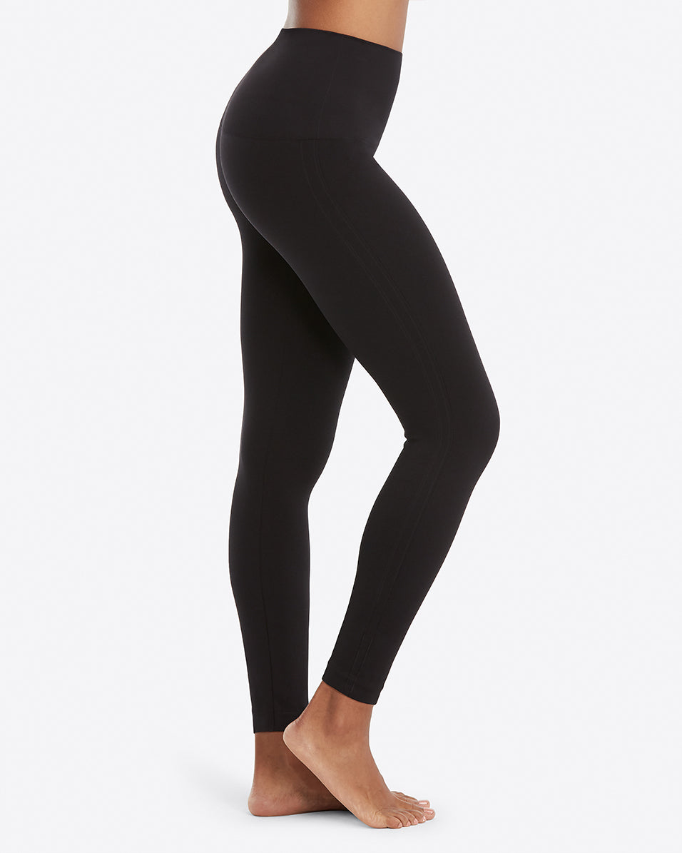 Spanx Booty Boost Active 7/8 Stretch-jersey Leggings in Black | Lyst UK