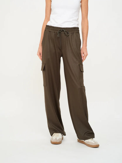 Headliner Coated Jogger Olive - Six Fifty Clothing