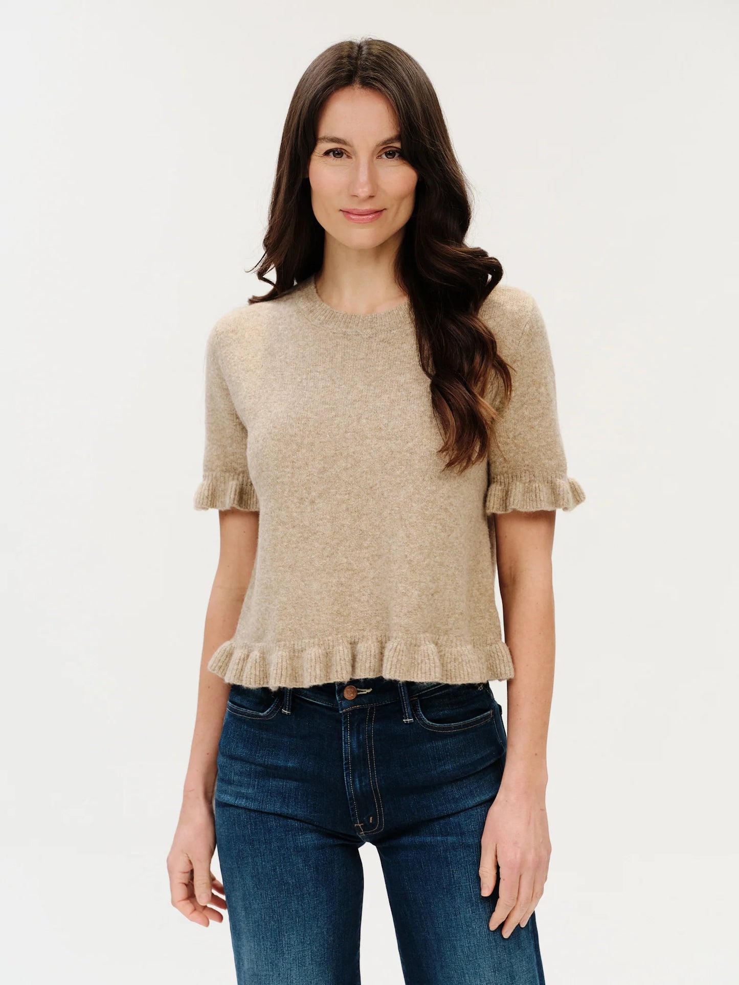 Cleo Sweater Latte - Six Fifty Clothing