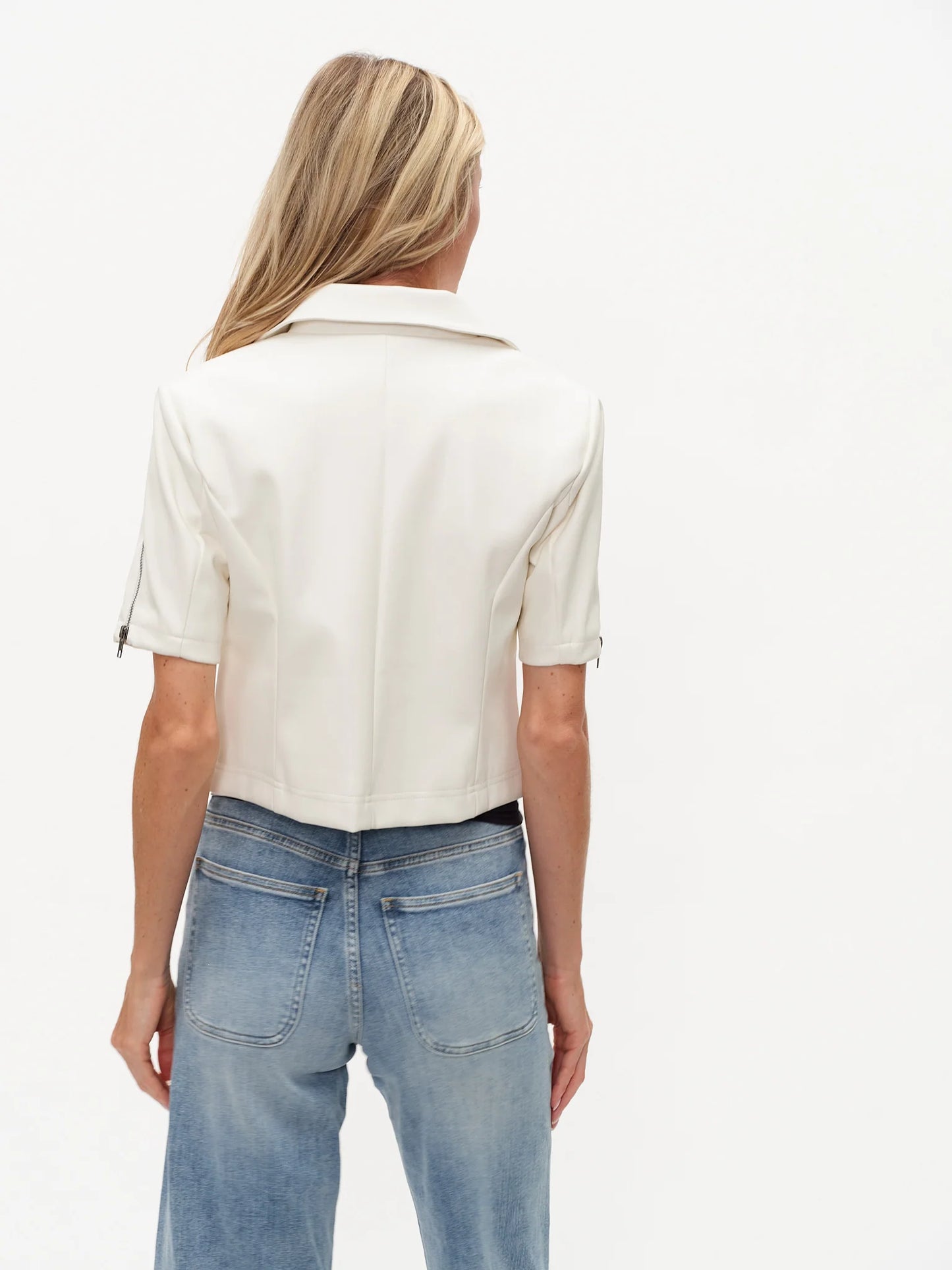 Monroe Jacket White - Six Fifty Clothing