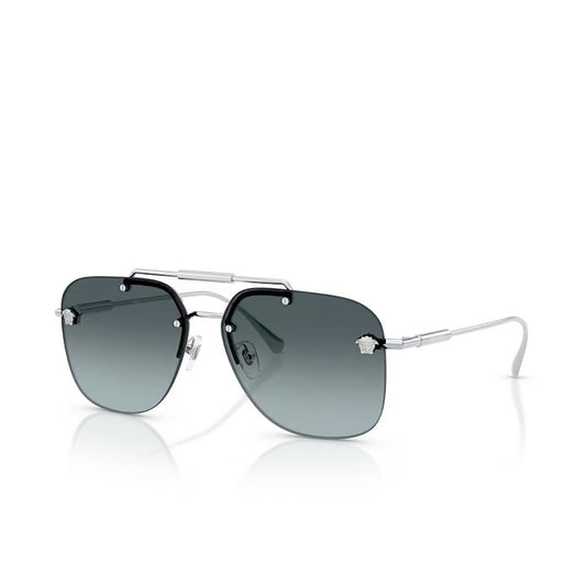 Aviator Medusa Sunglasses Gunmetal - Versace