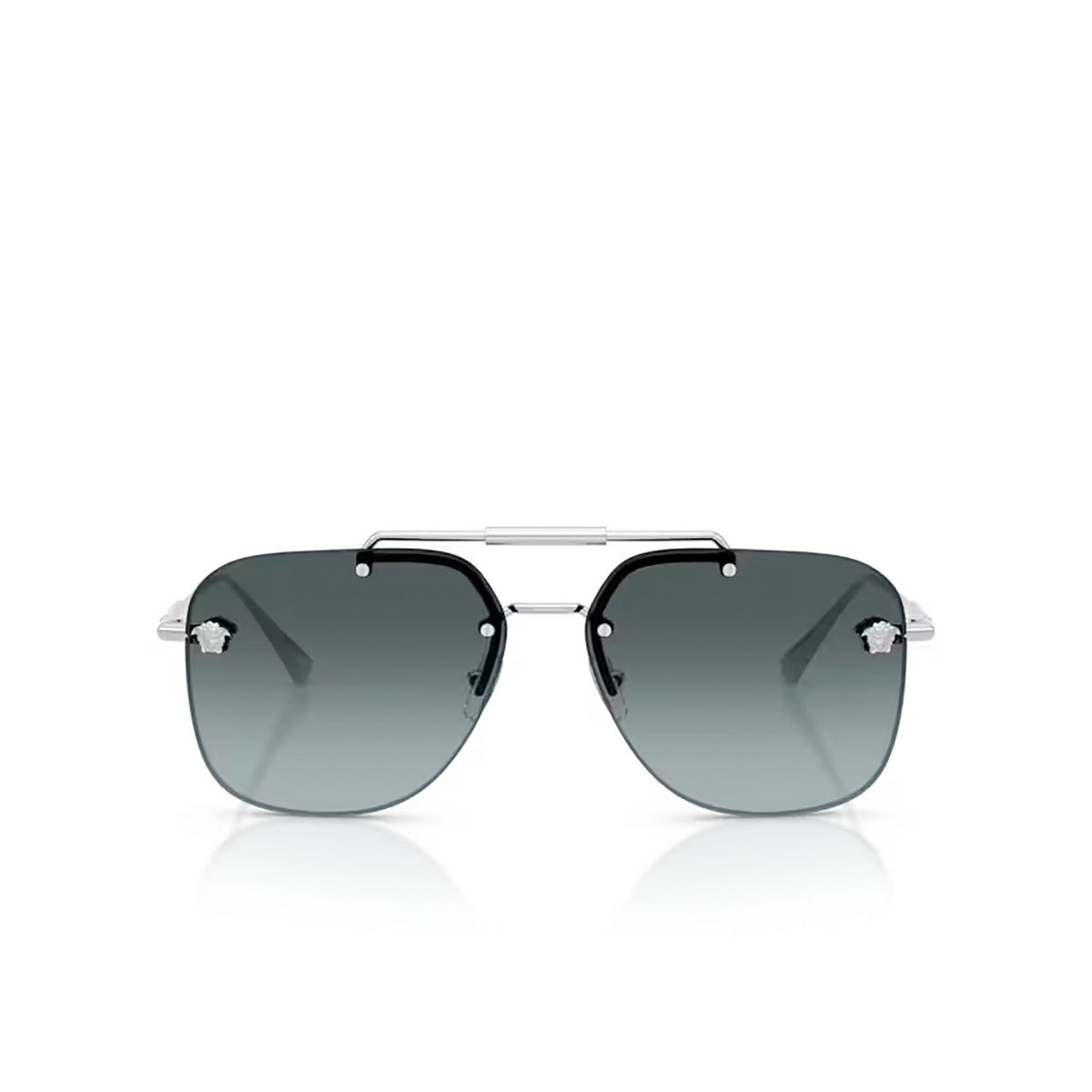 Aviator Medusa Sunglasses Gunmetal - Versace