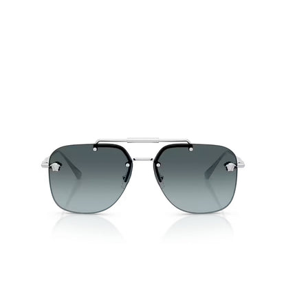 Aviator Medusa Sunglasses Gunmetal - Versace