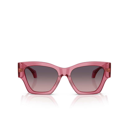 Cat-eye Sunglasses Transparent Pink - Versace