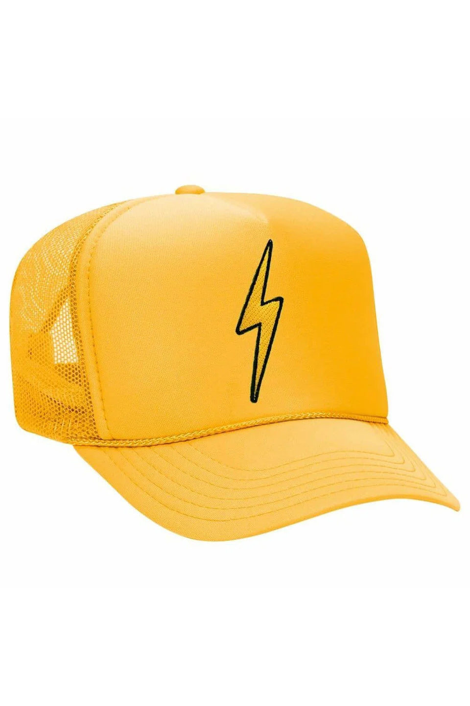Vintage Bolt Trucker Hat Gold - Aviator Nation