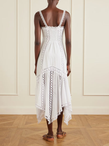 Blossel Long Dress White - Charo Ruiz