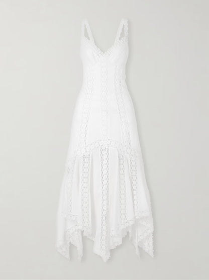 Blossel Long Dress White - Charo Ruiz