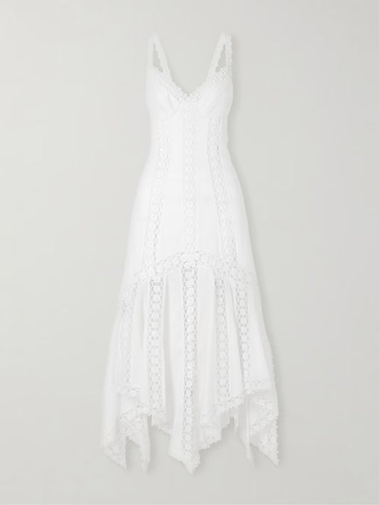 Blossel Long Dress White - Charo Ruiz