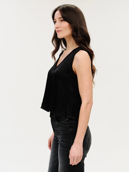 Rossa Tank Black - Six Fifty Clothing