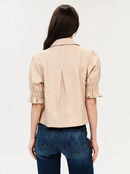 Christine Jacket Khaki - Six Fifty Clothing