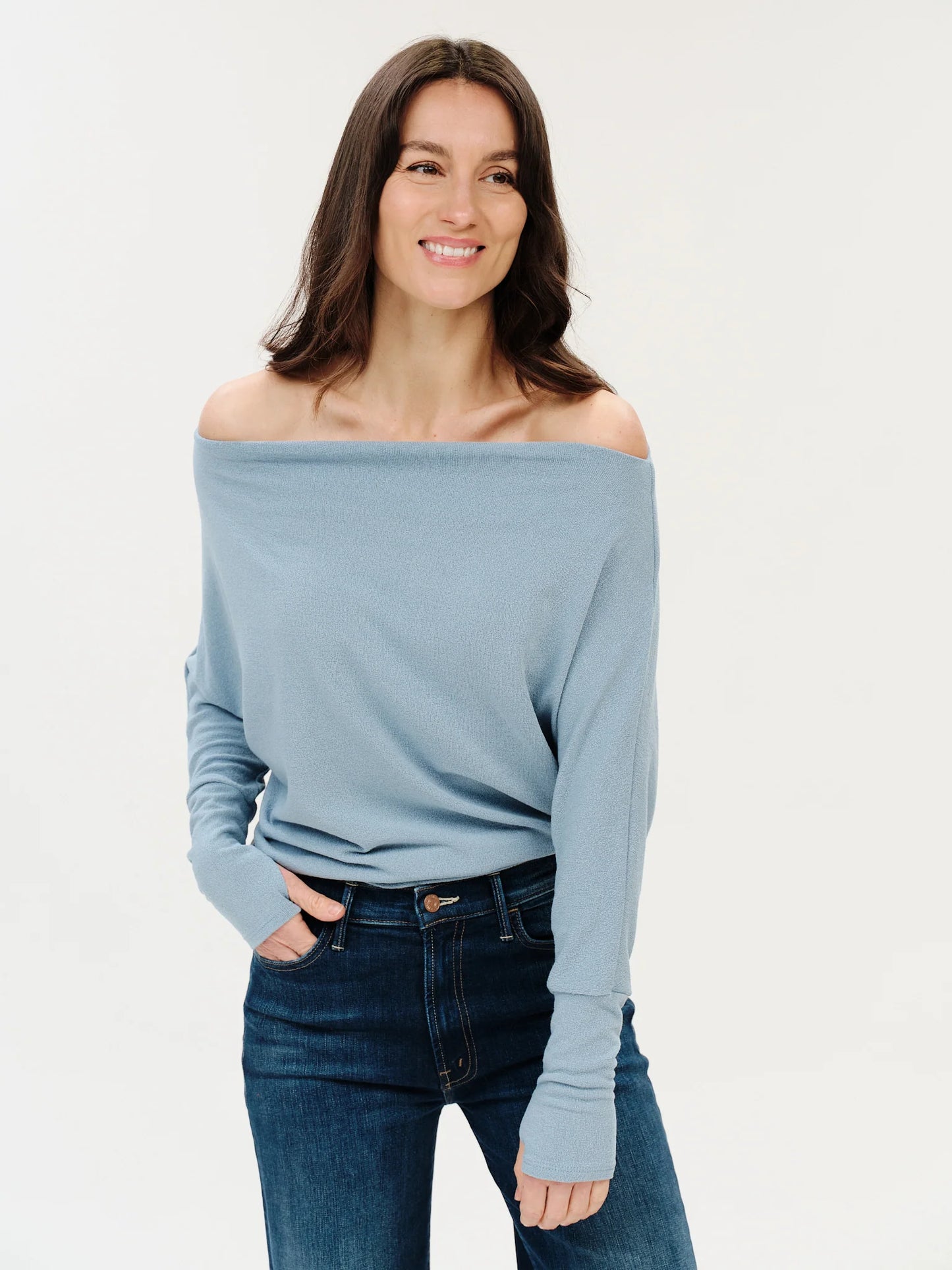 The Anywhere Top Starlight Blue - Six Fifty Clothing