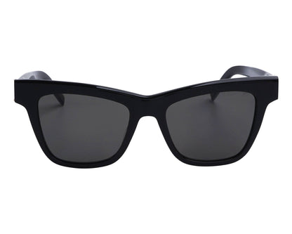 Cat Eye Square Sunglasses Black - Saint Laurent