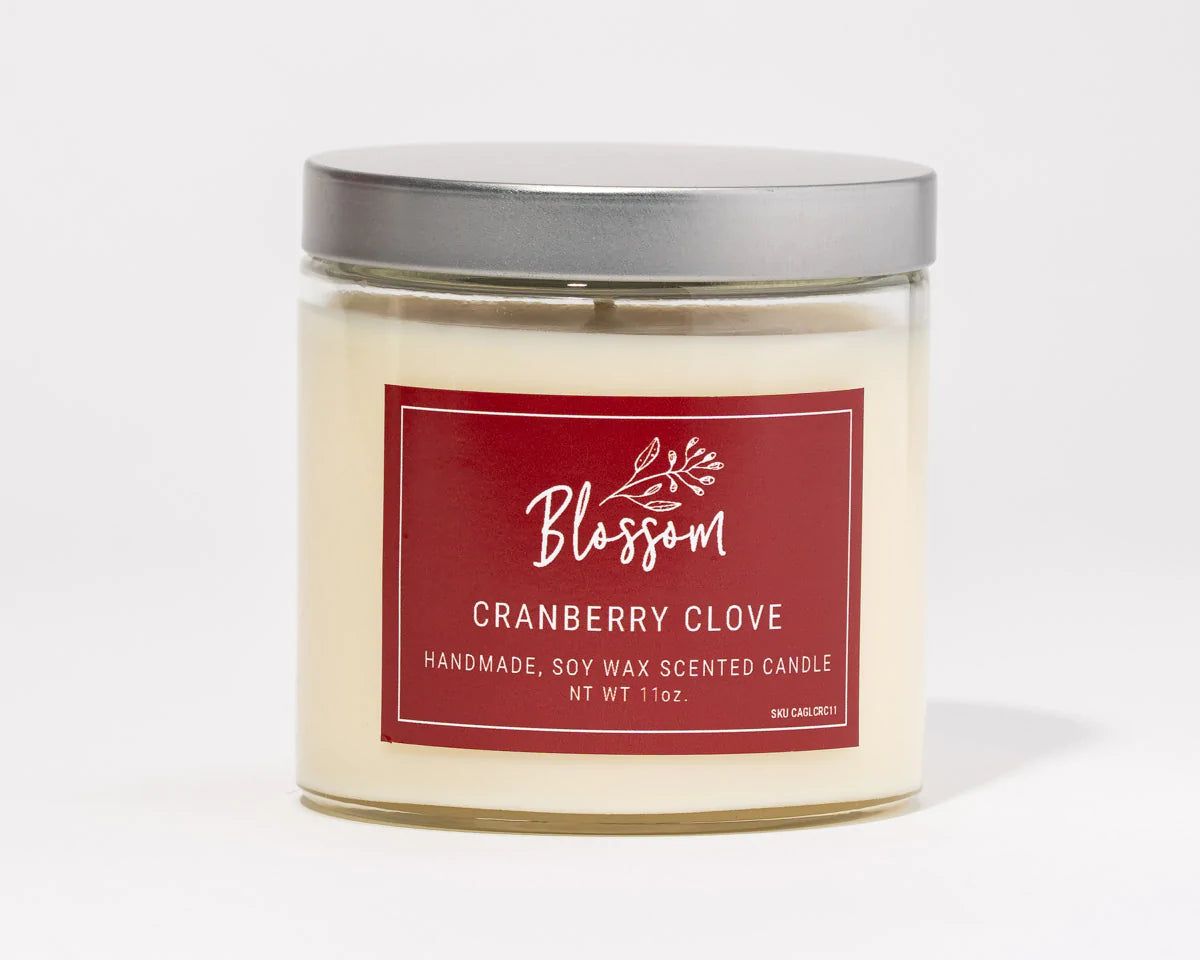 Blossom Cranberry Clove 11 oz. Soy Wax Candle