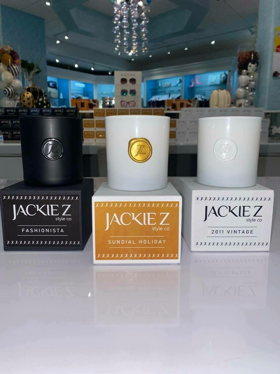 Soy Coconut Mix Candle With Italian Cotton Wick - Jackie Z Style Co.