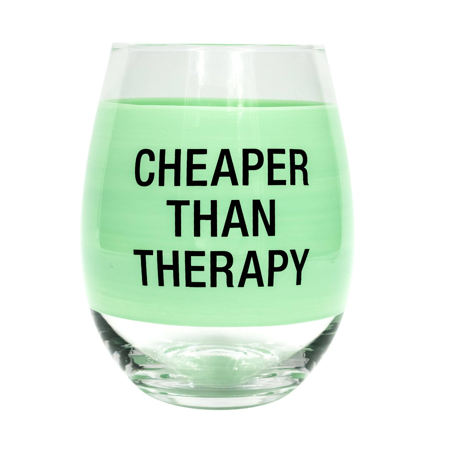 Therapy Wine Glass - Jackie Z Style Co