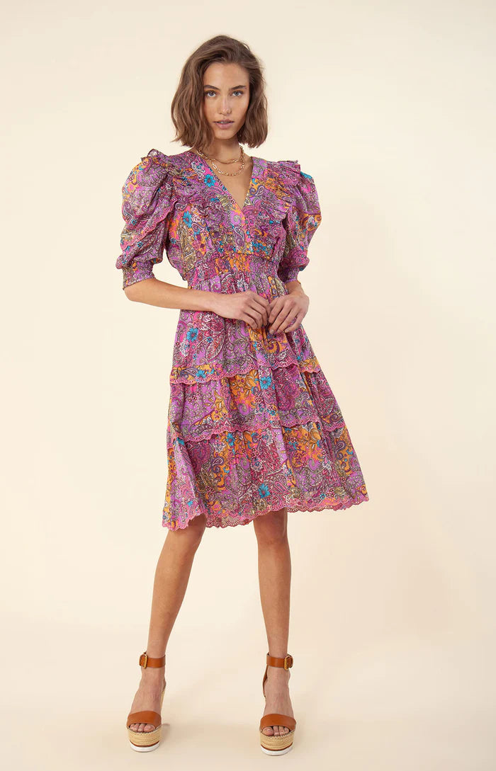 hale bob pink dress Belize Maxi Dress in Pink by Hale Bob  Jilli Boutique