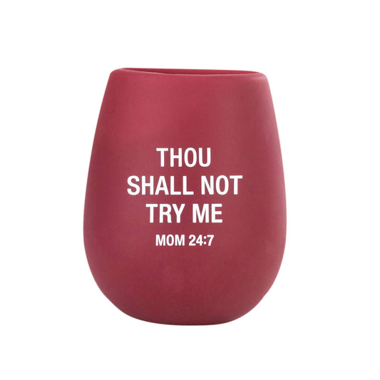 Mom 24:7 Silicone Wine Cup - Jackie Z Style Co