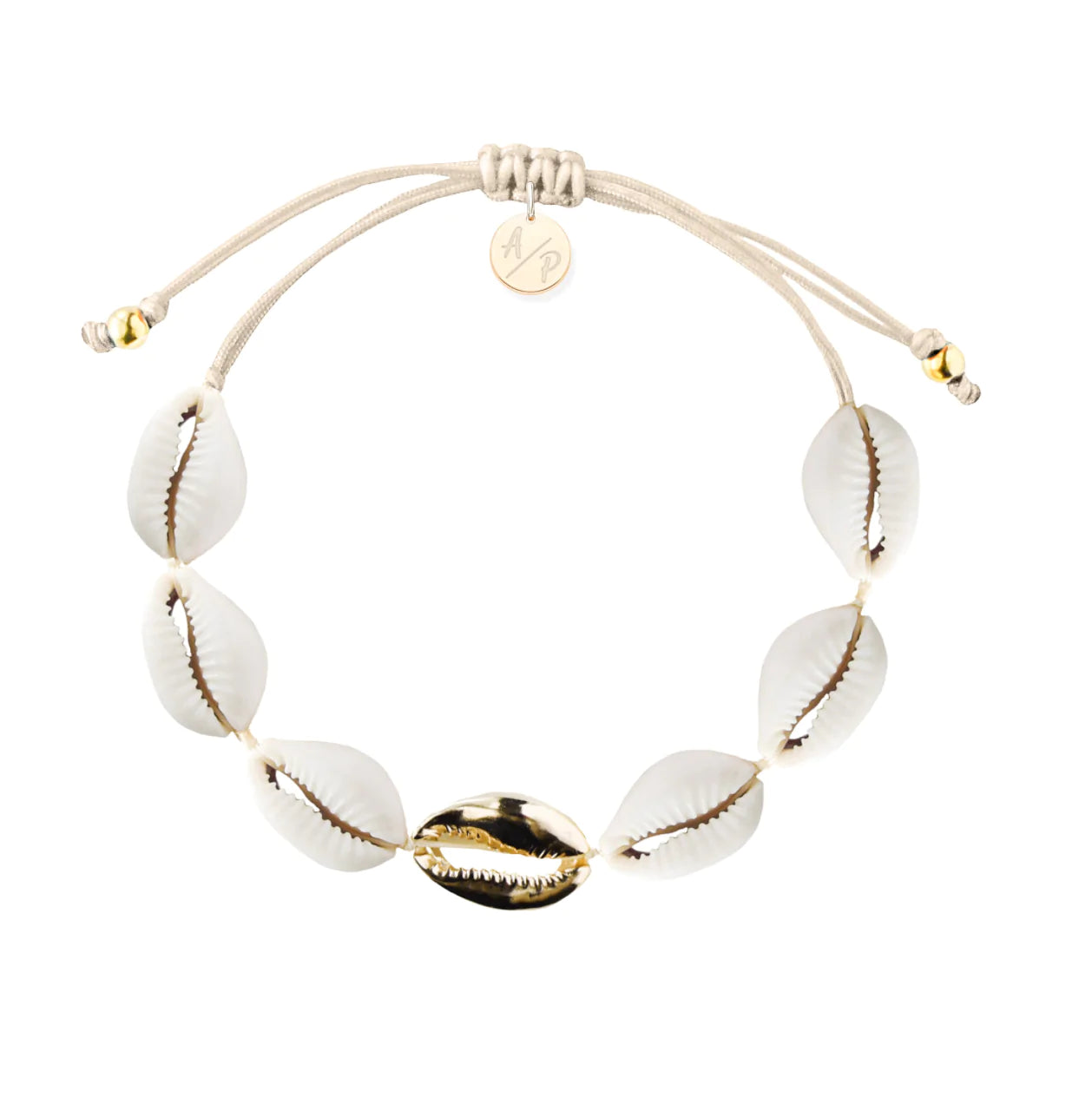 Mixed Mini Shell Bracelet Gold - Adriana Pappas Designs