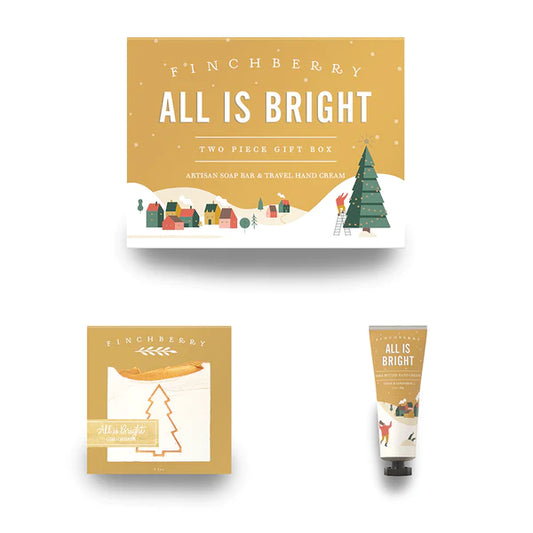 All is Bright - 2 Piece Holiday Gift Box - FinchBerry