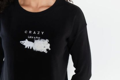Crazy Like A Fox Sweater - Lisa Todd
