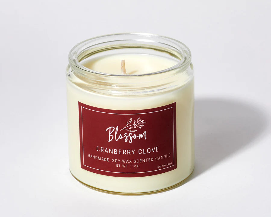 Blossom Cranberry Clove 11 oz. Soy Wax Candle