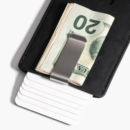 Card Holder with Money Clip - Slide Belts