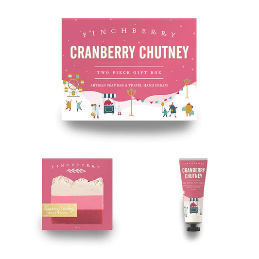 Cranberry Chutney - 2 Piece Holiday Gift Box - FinchBerry