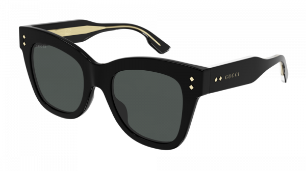 Gucci - Black Grey Cat Eye Sunglasses