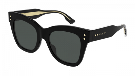 Gucci - Black Grey Cat Eye Sunglasses
