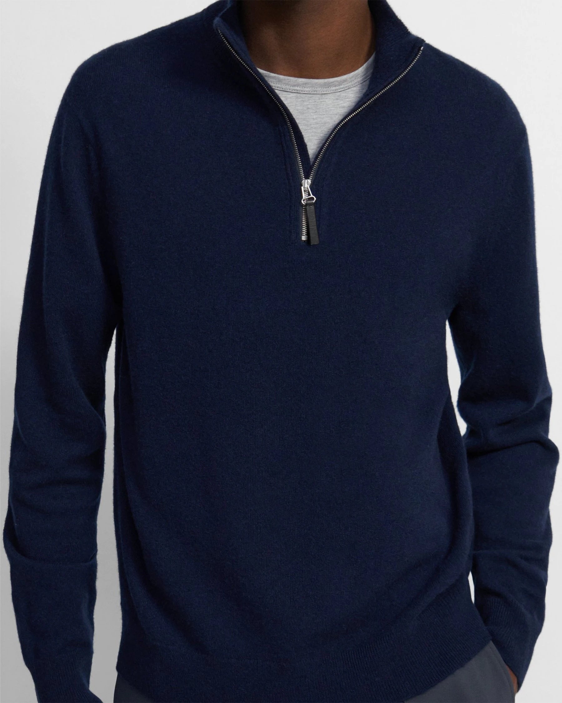 Theory - Cashmere Quarter-Zip Sweater – Jackie Z Style Co.