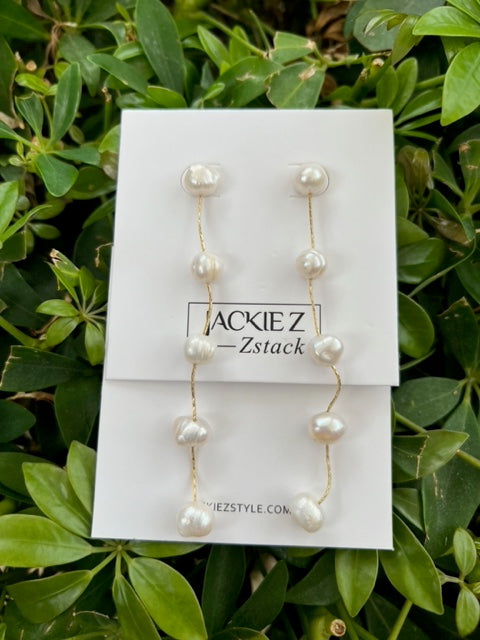 The "Pearla" Earrings - Jackie Zstack
