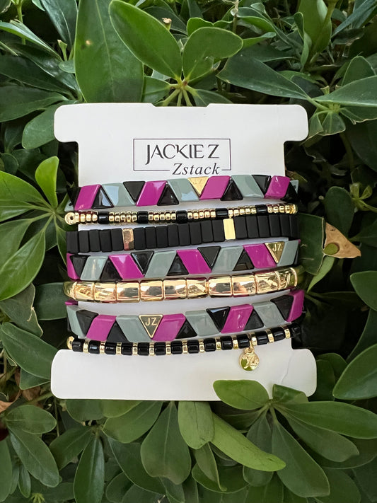 Jackie Zstack - The "Violet" Bracelet