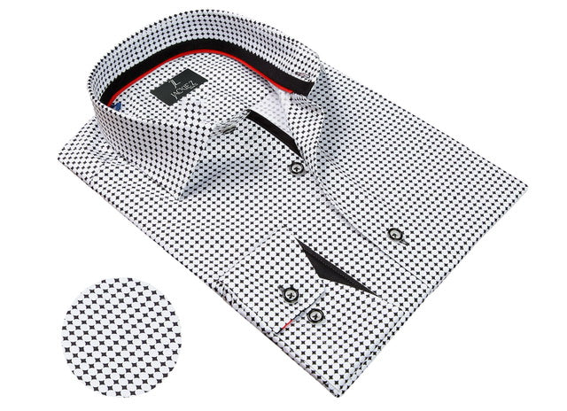 Jackie Z - Men's "The Oliver" Long Sleeve Button Up