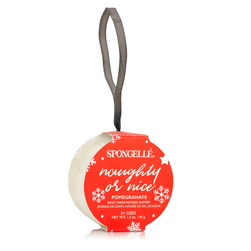 Naughty Or Nice | Holiday Ornament - Spongelle