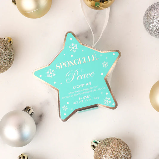 Spongelle - Peace | Holiday Star Ornament
