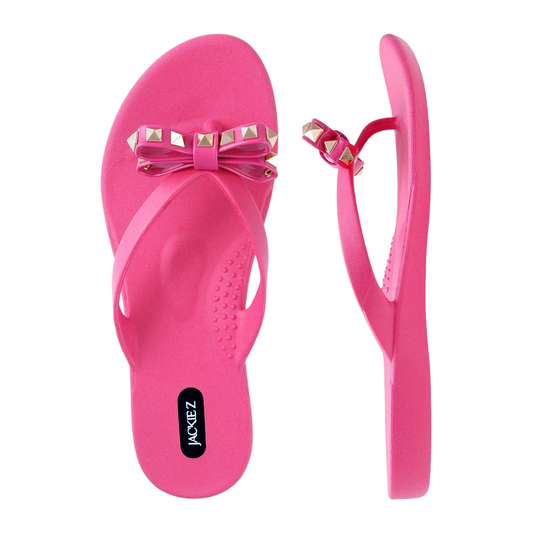 Jackie Z Chase Sandals Electric Pink