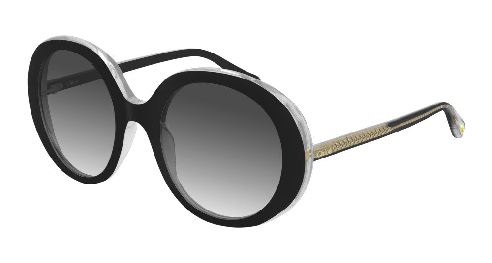 Chloé - Women's Black Grey Sunglass