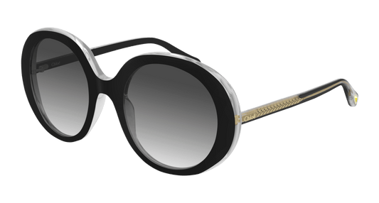 Chloé - Women's Black Grey Sunglass