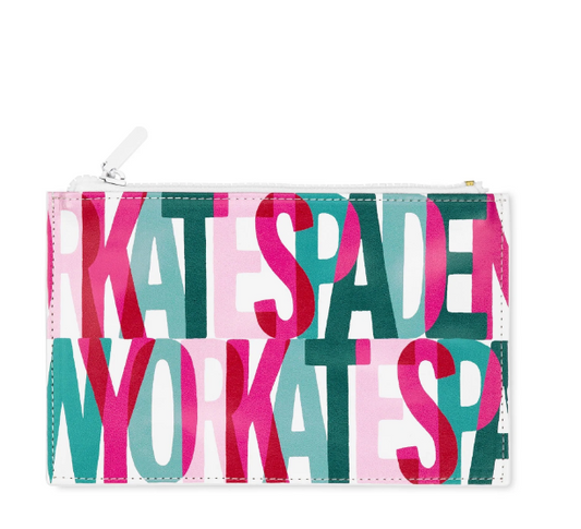 Layered Logo Pencil Pouch - Kate Spade